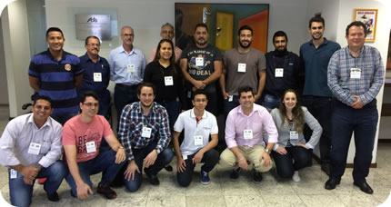 Alunos do 143º Curso de Tratamentos de Superfície