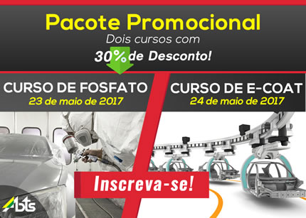Cursos de Fosfato e E-coat - Sede ABTS - SP