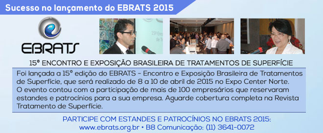 Lançamento EBRATS 2015